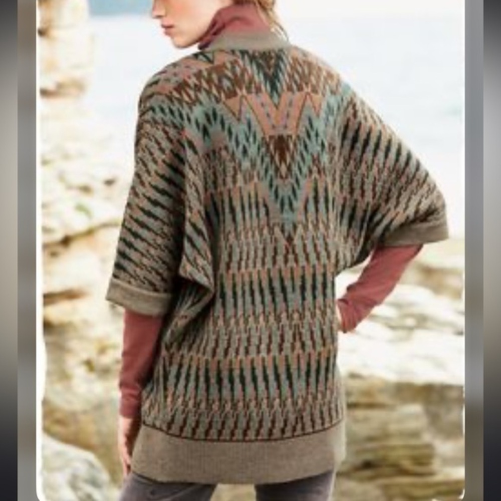 Peruvian Connection Kimono Cardigan